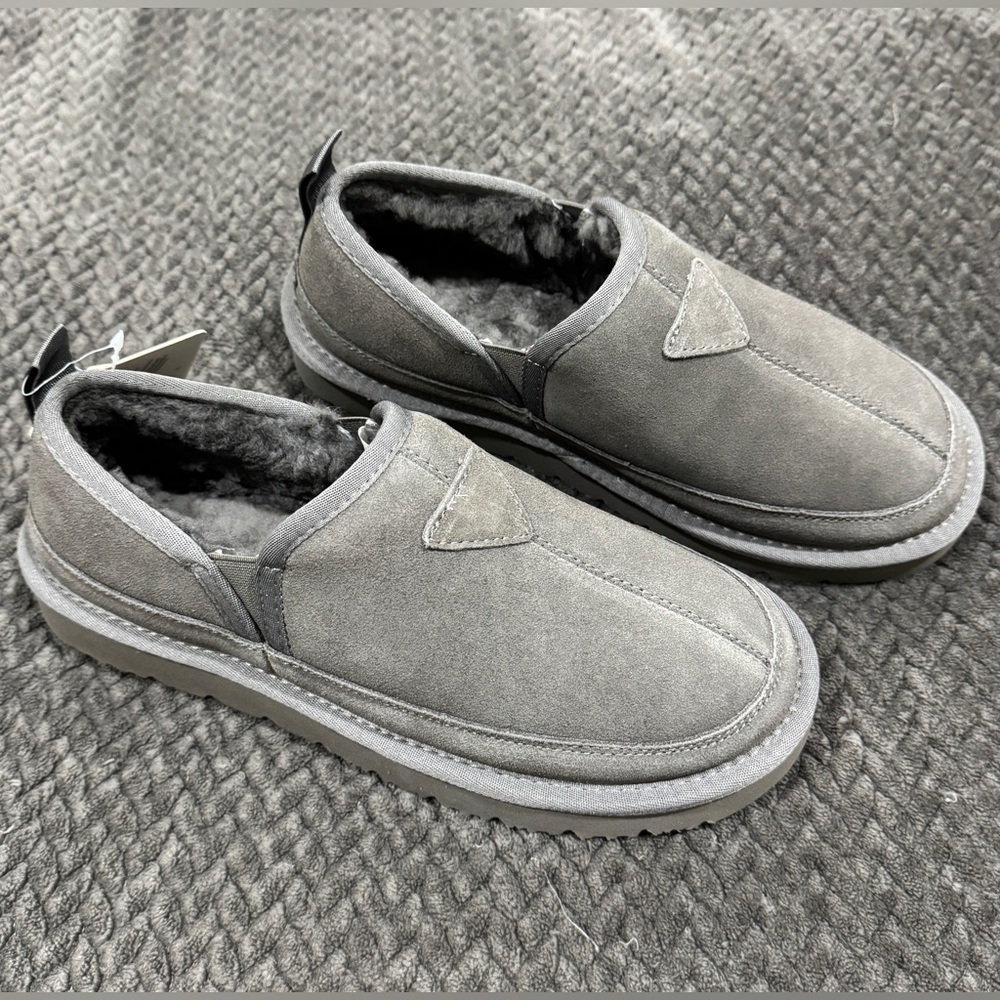 UGG Gray Suede Loafers